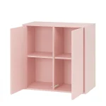 Boxie 2 ajtós fali szekrény 80x80x37 cm pink - Image 3
