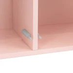 Boxie 2 ajtós fali szekrény 80x80x37 cm pink - Image 5