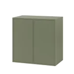 Boxie 2 ajtós fali szekrény 80x80x37 cm zöld