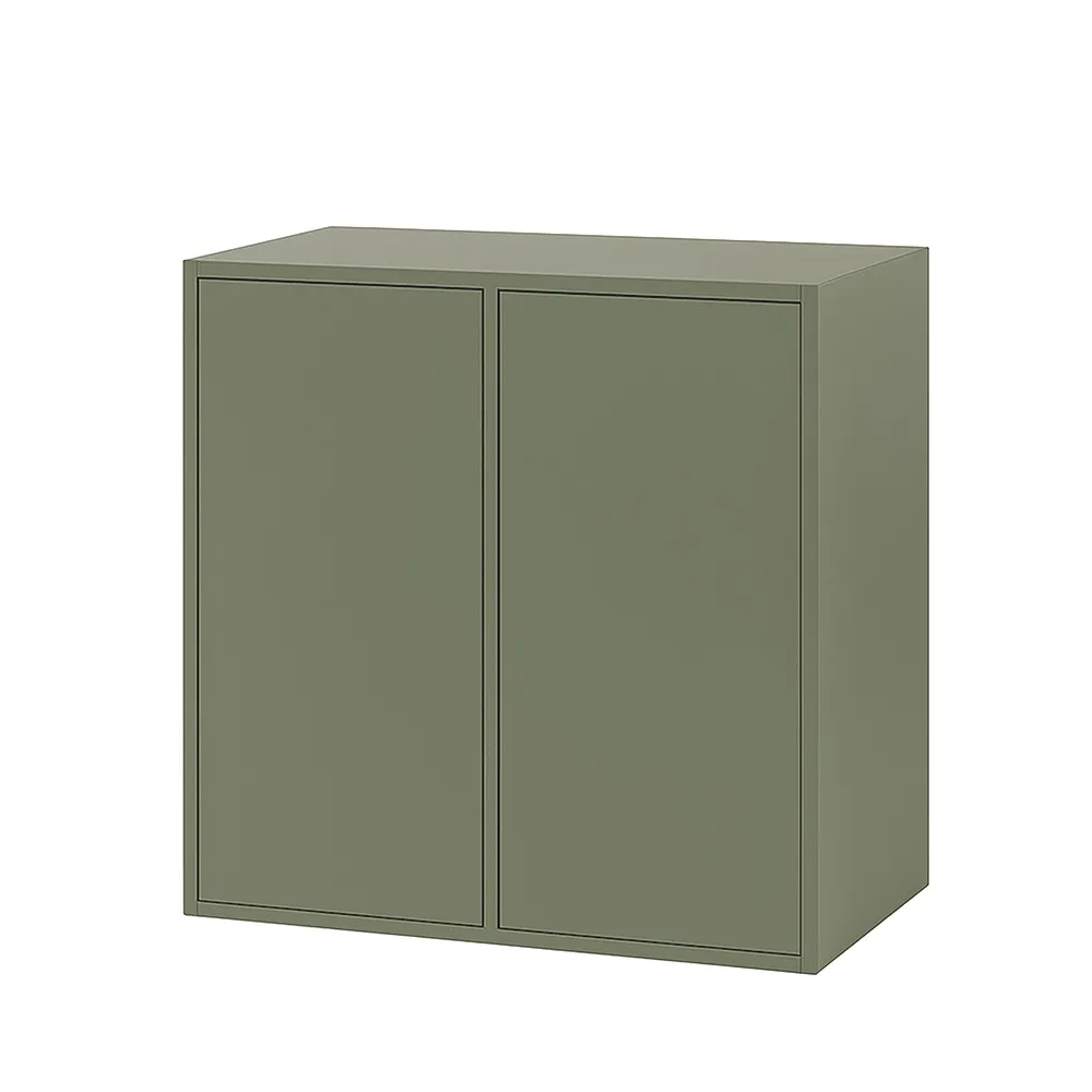Boxie 2 ajtós fali szekrény 80x80x37 cm zöld Boxie 2 ajtós fali szekrény 80x80x37 cm zöld