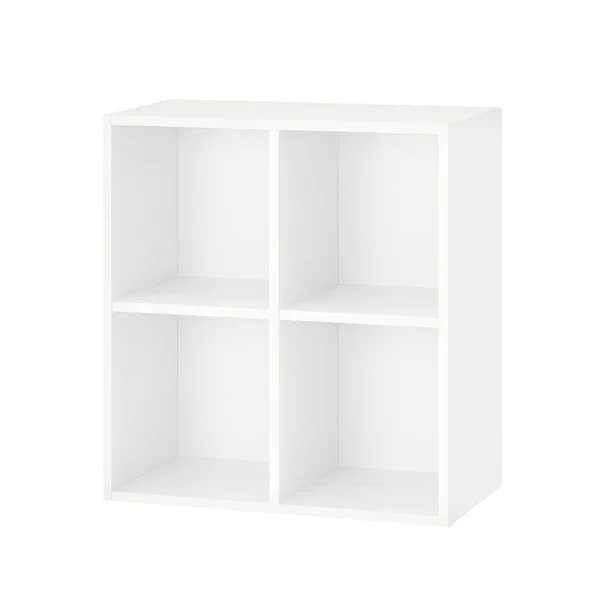 Boxie nyitott fali szekrény 80x80x37 cm fehér