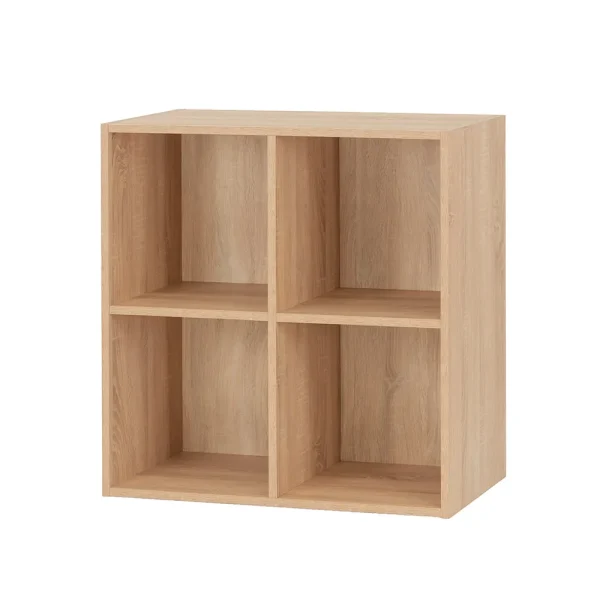 Boxie nyitott fali szekrény 80x80x37 cm sonoma tölgy