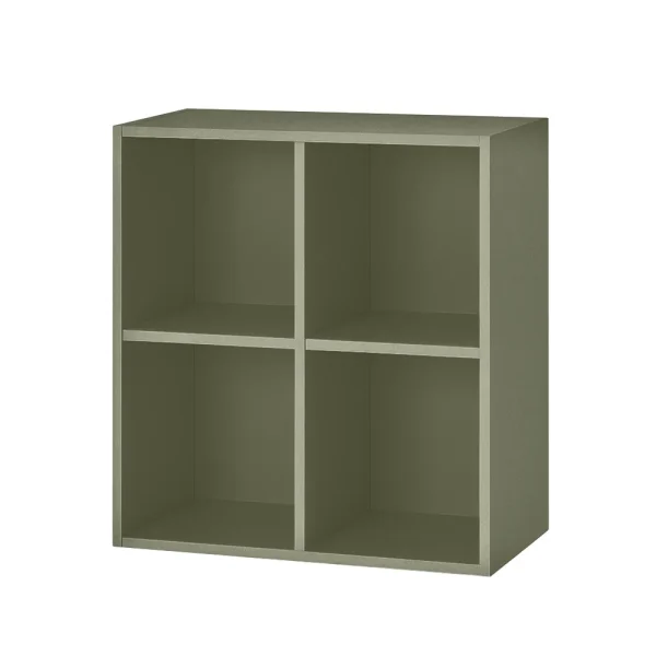 Boxie nyitott fali szekrény 80x80x37 cm zöld