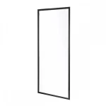 Zuhanyfal 80x185 cm-es méretben fekete