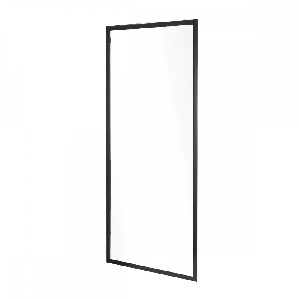 Zuhanyfal 80x185 cm-es méretben fekete Zuhanyfal 80x185 cm-es méretben fekete