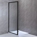 Zuhanyfal 80x185 cm-es méretben fekete - Image 2