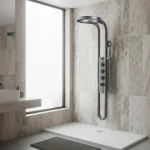 Aquajet hidromasszázs zuhanypanel szürke - Image 2