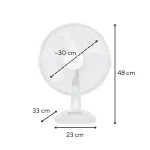 Breeze asztali ventilátor 40 W 34 cm - Image 3