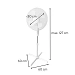 Breeze álló ventilátor 45 W 43 cm - Image 3