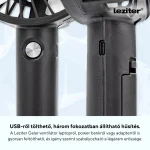Galar kézi hordozható usb ventilátor tartóval 4 W 1200 mAh - Image 4