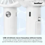 Galar kézi hordozható usb ventilátor tartóval 4 W 1200 mAh - Image 4
