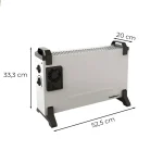 Mistral elektromos fűtőtest 750W / 1250W / 2000W - Image 3
