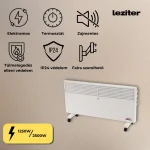 Asama elektromos fűtőtest 1250W/2500W - Image 5