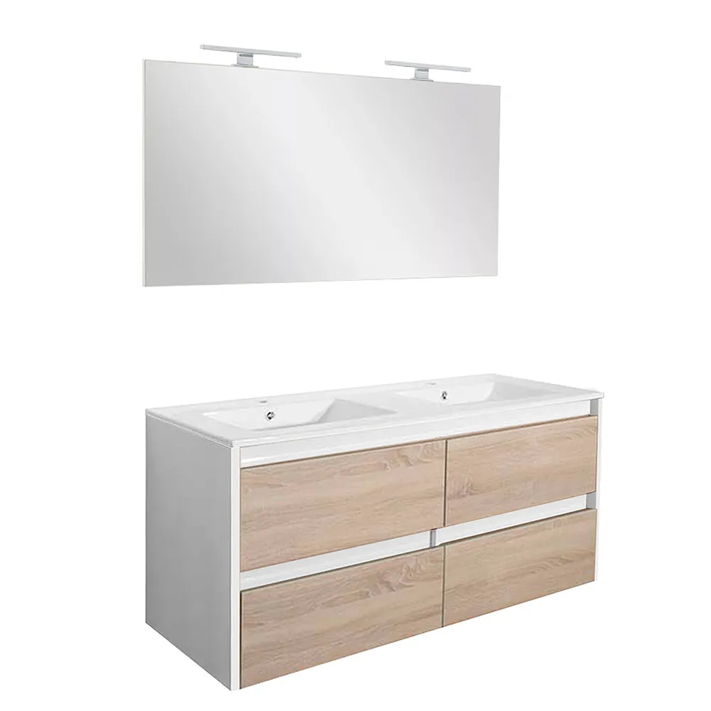 Porto Prime 120 komplett fehér-sonoma tölgy Porto Prime 120 komplett fehér-sonoma tölgy