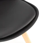 Silla étkezőszék 8 db fekete színben - Image 9