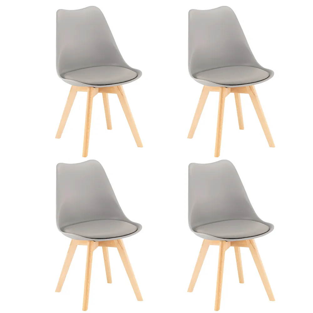Silla étkezőszék 4 db szürke színben Silla étkezőszék 4 db szürke színben