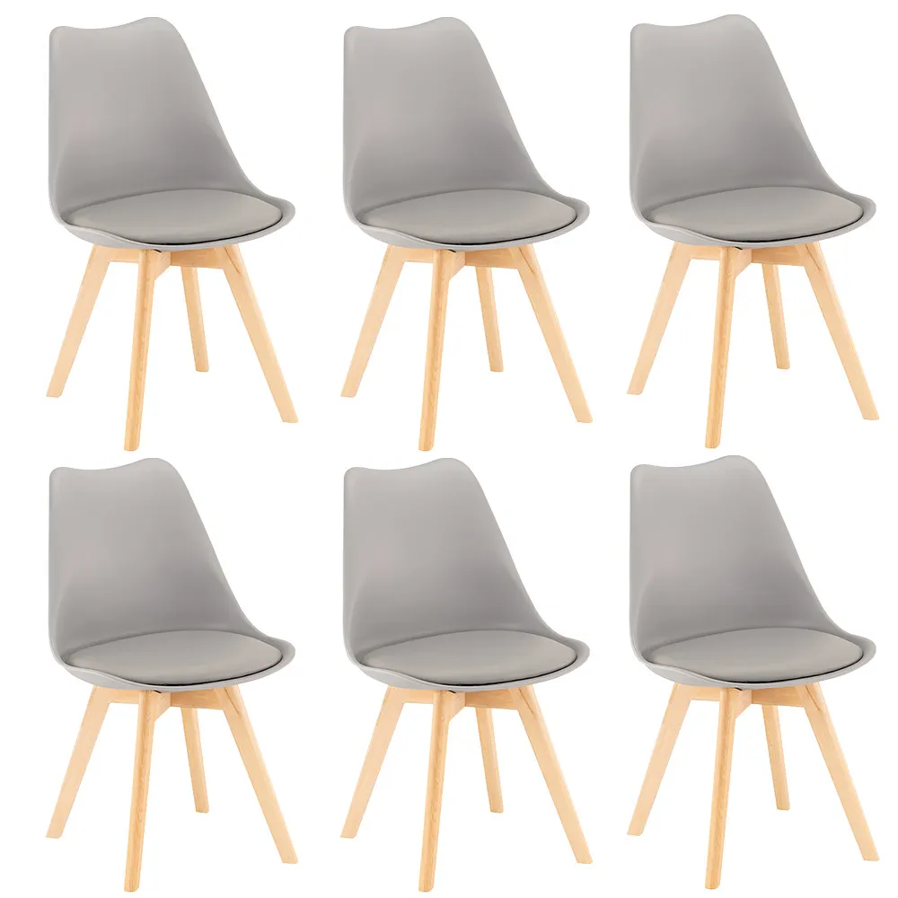 Silla étkezőszék 6 db szürke színben Silla étkezőszék 6 db szürke színben