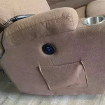 Relaxa elektromos ringató és forgatható masszázsfotel - Image 8