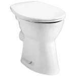 Alföldi Bázis 4037 álló wc csésze- lapos öblítésű, alsó kifolyású