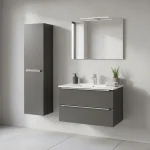 Vario Trim 35 függesztett oldal szekrény antracit-antracit - Image 2