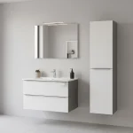 Vario Trim 35 függesztett oldal szekrény antracit-fehér - Image 2