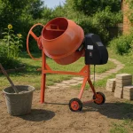 Mixer 120 betonkeverő 220V 450W 120 l - Image 2