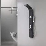 Alegro Black hidromasszázs zuhanypanel, rozsdamentes acél - Image 46
