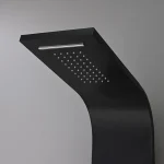 Alegro Black hidromasszázs zuhanypanel, rozsdamentes acél - Image 48