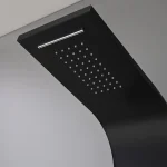 Alegro Black hidromasszázs zuhanypanel, rozsdamentes acél - Image 49
