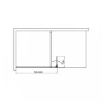 Walker 90x195 cm Walk in zuhanyfal - Image 37