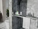 Walk-in polc és törölközőtartó –króm - Image 7
