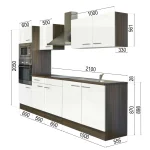 Yorki 270 konyhabútor sütős és mikrohullámű sütős kivitelben - Image 9