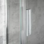 Solid SQ 100 króm szögletes zuhanykabin zuhanytálcával - Image 7