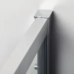 Solid SQ 100 króm szögletes zuhanykabin zuhanytálcával - Image 8